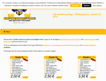 Tablet Screenshot of ok-webhosting.de